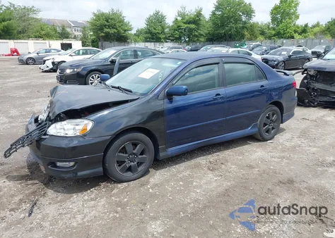 2007 Toyota Corolla S from USA, damaged, VIN 2T1BR32E37C781833